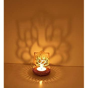 Ganesh ji Candle Holder 3D Night Lamp