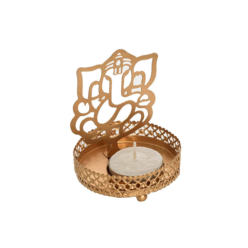 Ganesh ji Candle Holder 3D Night Lamp